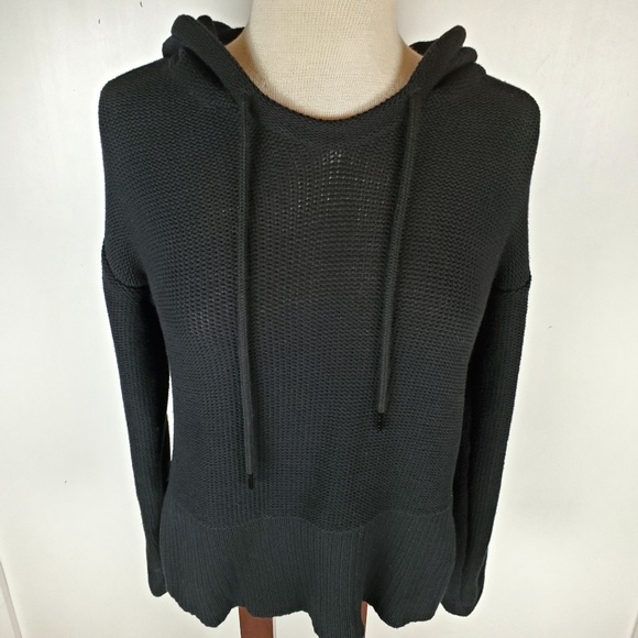 T Alexander Wang Hooded Knit Pullover EUC XS - Picture 4 of 6